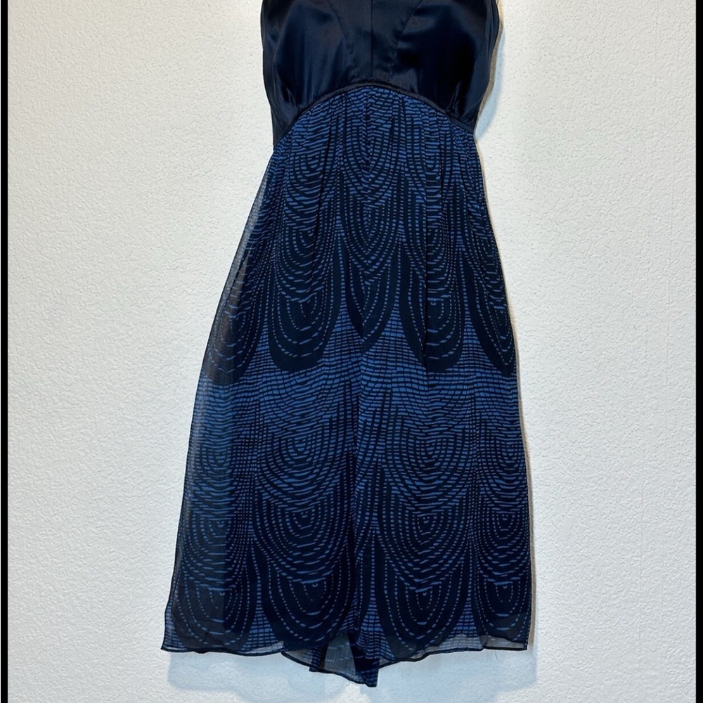Express Midnight Blue Midi Dress